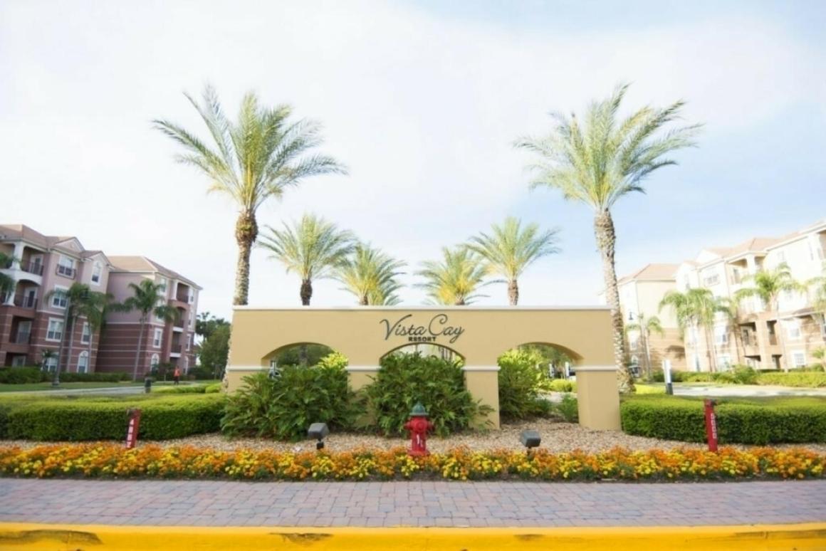 Modern Vacation Apartment With A Lake View At Vista Cay Resort Vc4816 Orlando Exterior photo